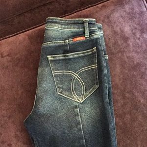 Sasson High Waisted Skinny Jeans